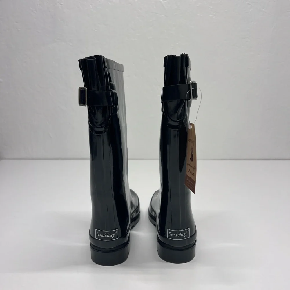 WOMEN’S Rubber Rain Boots - Landchief Size 6